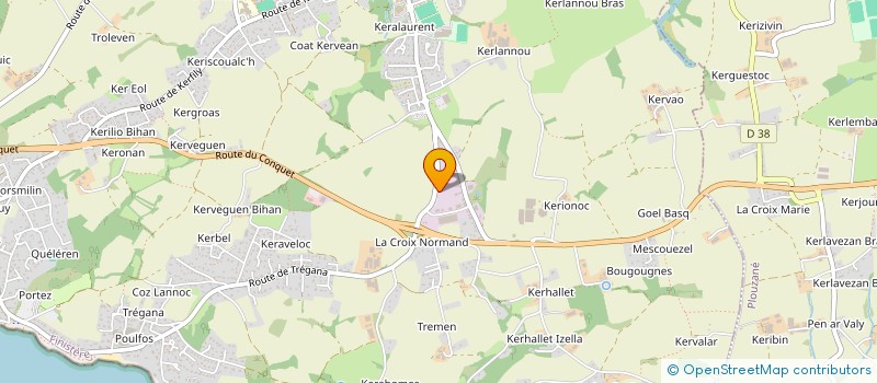localisation de l'entreprise WENELCLO à LOCMARIA-PLOUZANE