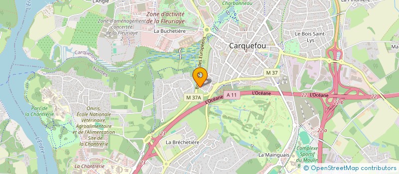 localisation de l'entreprise WENES SUCCESS à CARQUEFOU