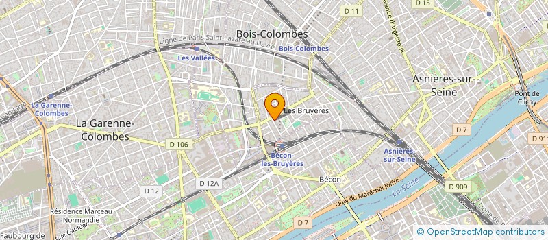 localisation de l'entreprise WENETABA à ASNIERES-SUR-SEINE