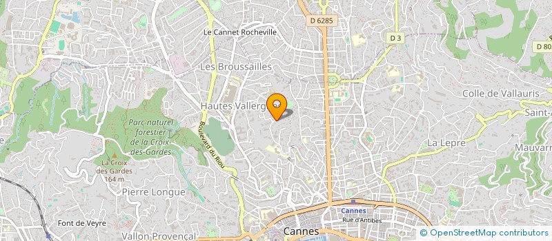 localisation de l'entreprise WENGE à CANNES