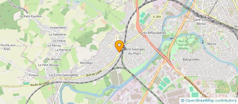 localisation de l'entreprise WENJE87  LE MANS