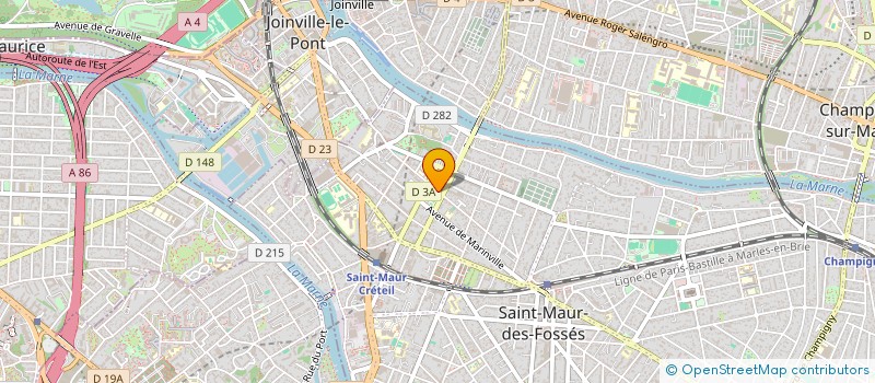 localisation de l'entreprise WENMA PATRIMOINE à SAINT-MAUR-DES-FOSSES