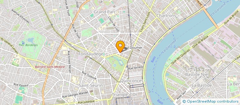 localisation de l'entreprise WENMAR  BORDEAUX