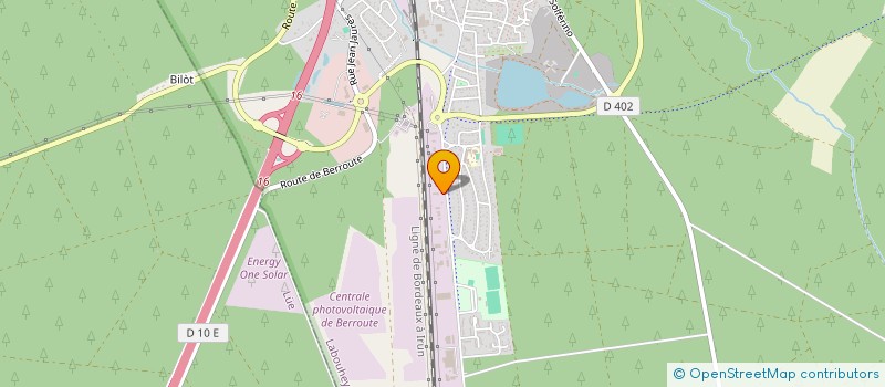 localisation de l'entreprise WENNER AUTOVISION  LABOUHEYRE