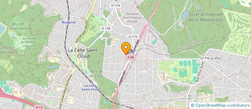 localisation de l'entreprise WENPHI  LA CELLE-SAINT-CLOUD