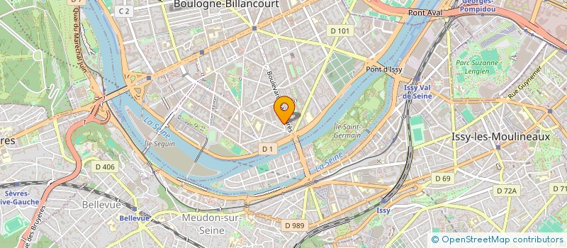 localisation de l'entreprise WENTMAN à BOULOGNE-BILLANCOURT