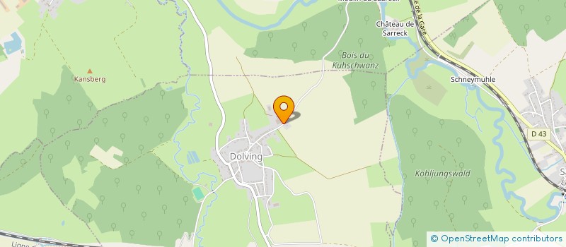 localisation de l'entreprise WENTZ ENERGIE  DOLVING