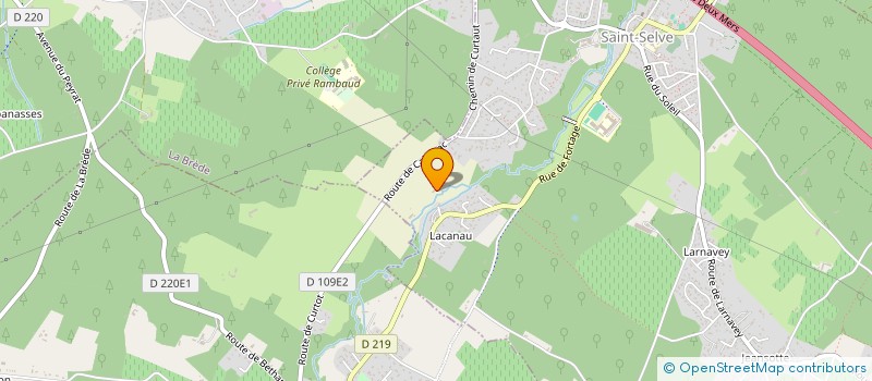 localisation de l'entreprise WENTZO CHEVAUX  SAINT-SELVE