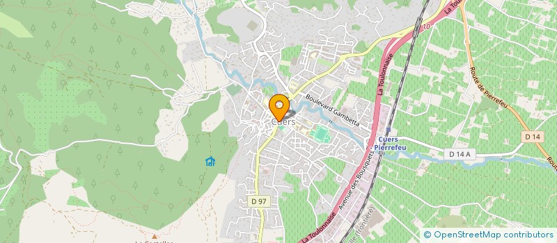 localisation de l'entreprise WENZEL  CUERS