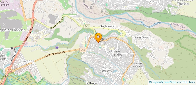 localisation de l'entreprise WEP  SAINT-PAUL
