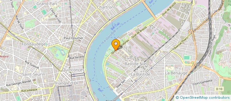 localisation de l'entreprise WEPARTS à BORDEAUX