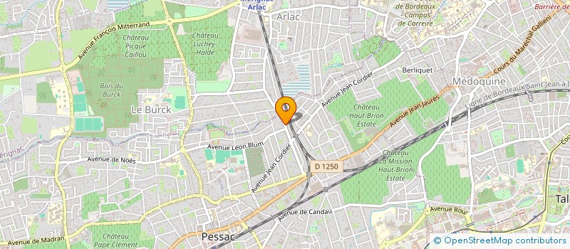 localisation de l'entreprise WEPERFORM à PESSAC