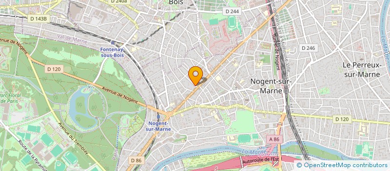 localisation de l'entreprise WEPICURIEN SAS  NOGENT-SUR-MARNE