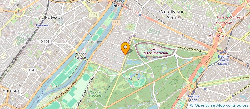 localisation de l'entreprise WEPIO à NEUILLY-SUR-SEINE