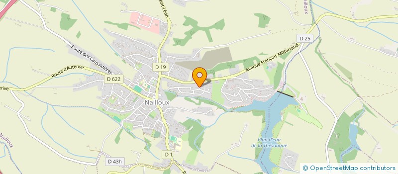 localisation de l'entreprise WEPLAY  NAILLOUX