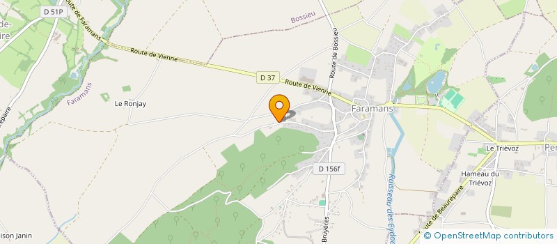 localisation de l'entreprise WEPPE ETANCHEITE  FARAMANS