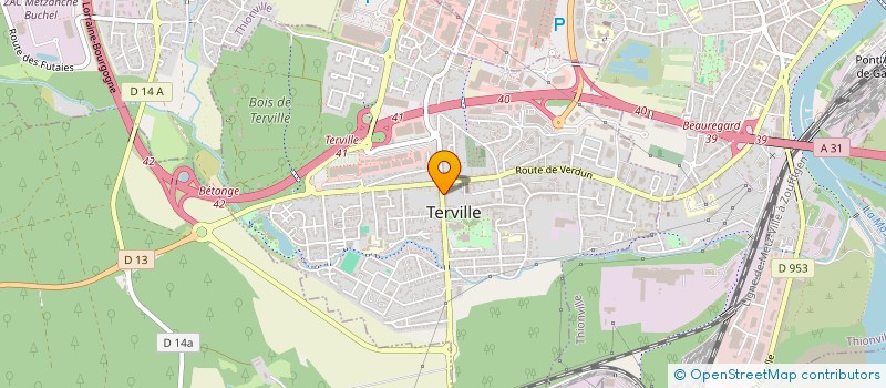 localisation de l'entreprise WEPPE JEAN-MARIE  CENCIG YVES  TERVILLE