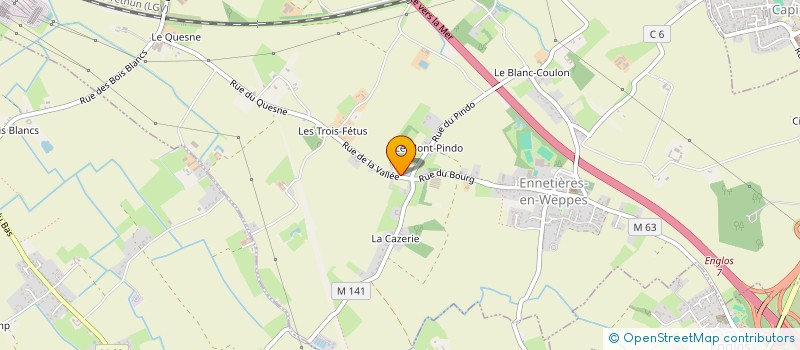 localisation de l'entreprise WEPPES EGGS AND HONEY  ENNETIERES-EN-WEPPES