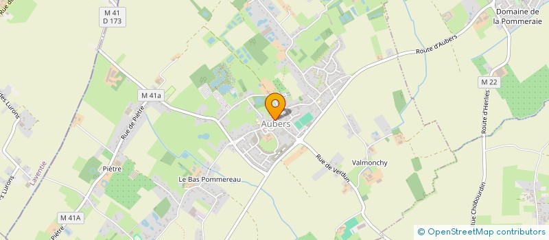 localisation de l'entreprise WEPPES EXPERTISES à AUBERS
