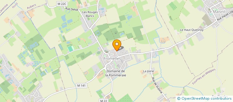 localisation de l'entreprise WEPPES HEALTHCARE MANAGEMENT  FROMELLES