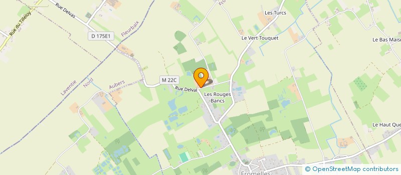 localisation de l'entreprise WEPPES TRAVAUX  FROMELLES