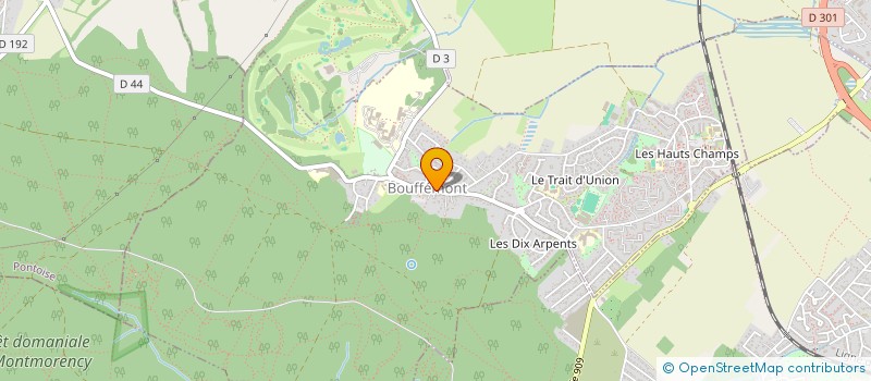 localisation de l'entreprise WEPROTEC SERVICE  BOUFFEMONT