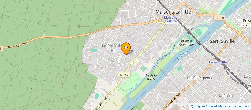 localisation de l'entreprise WERANDO  LE MESNIL-LE-ROI