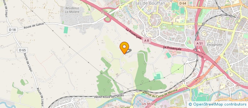 localisation de l'entreprise WERANNE à AIX-EN-PROVENCE