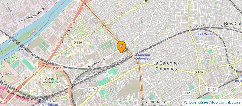 localisation de l'entreprise WERESO COLOMBES à COLOMBES