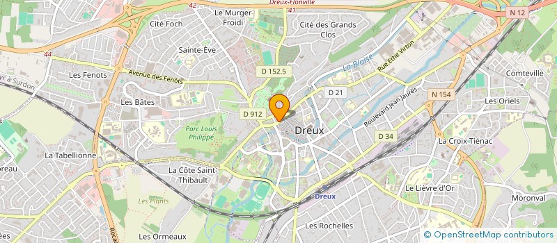 localisation de l'entreprise WERK MISSION à DREUX