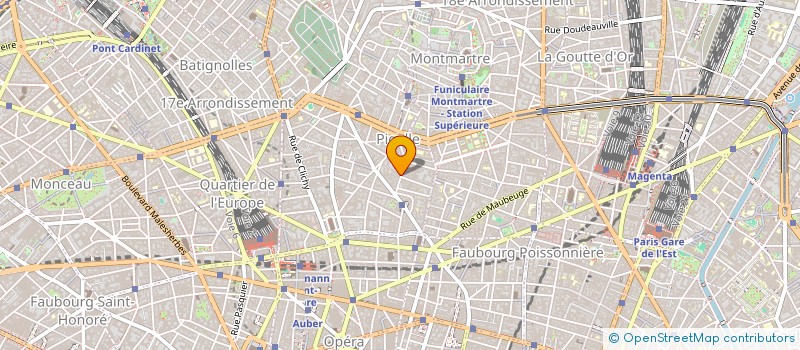 localisation de l'entreprise WERNER PARFUM  PARIS