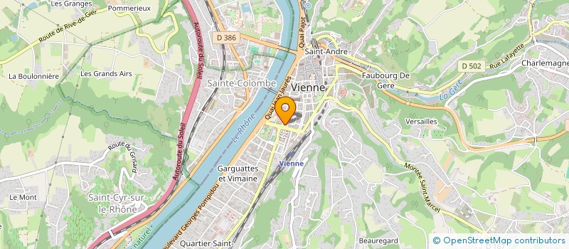 localisation de l'entreprise WERSATILE EQUESTRIAN à VIENNE