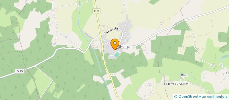 localisation de l'entreprise WES MAPPING  MONTHOIRON