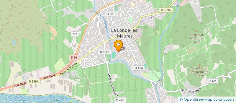 localisation de l'entreprise WES NET à LA LONDE-LES-MAURES
