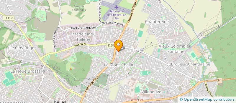 localisation de l'entreprise WESCI  CHELLES