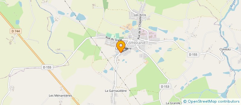 localisation de l'entreprise WESCO  CERIZAY