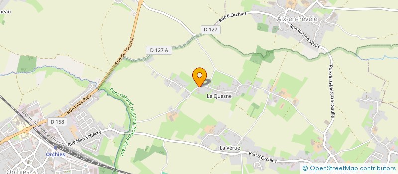 localisation de l'entreprise WESECIA  LANDAS