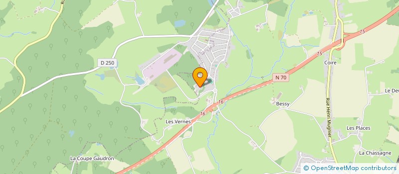 localisation de l'entreprise WESER BOURGOGNE SARL à PERRECY-LES-FORGES