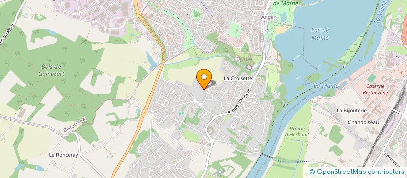 localisation de l'entreprise WESKOM à ANGERS