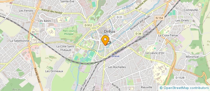 localisation de l'entreprise WESLEY PALANICAOUDEN FINANCIAL à DREUX