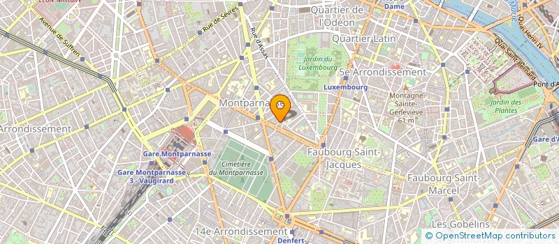 localisation de l'entreprise WESLEYAN PROGRAM IN PARIS à PARIS