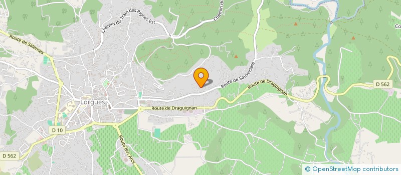 localisation de l'entreprise WESLOR  LORGUES