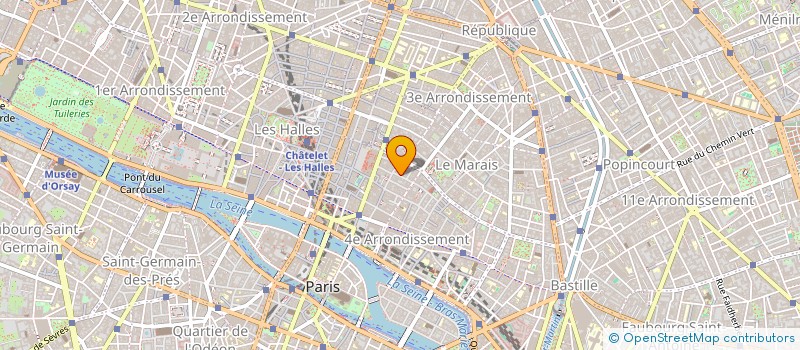 localisation de l'entreprise WESOURCR DIGITAL à PARIS