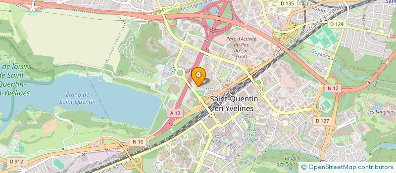 localisation de l'entreprise WESPACES  MONTIGNY-LE-BRETONNEUX