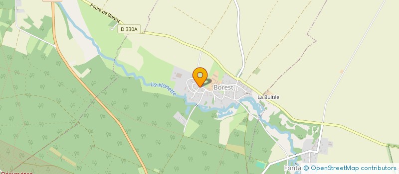 localisation de l'entreprise WESSELS MUSIC DIFFUSION  BOREST