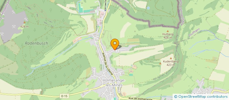 localisation de l'entreprise WESSERLING  VOLMERANGE-LES-MINES