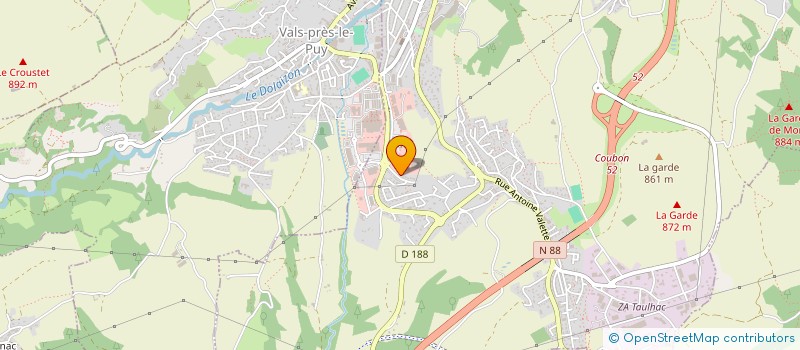 localisation de l'entreprise WEST  SAINT-ETIENNE