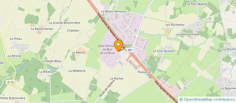 localisation de l'entreprise WEST ACADEMY  SAINT-ETIENNE-DE-MONTLUC