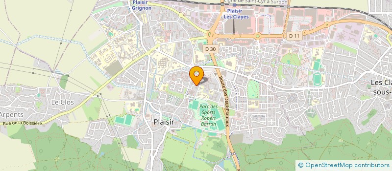 localisation de l'entreprise WEST AFRICA DISTRIBUTION à PLAISIR