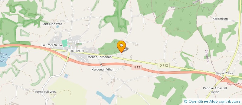 localisation de l'entreprise WEST AUTO  LE VIEUX-MARCHE